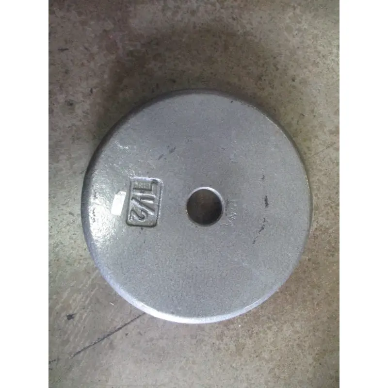 Used 7.5lb Standard Cast Iron Plates