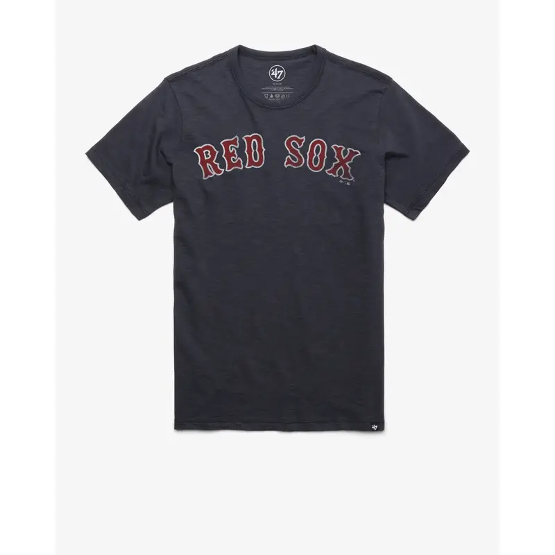 BOSTON RED SOX GRIT WORDMARK '47 SCRUM TEE