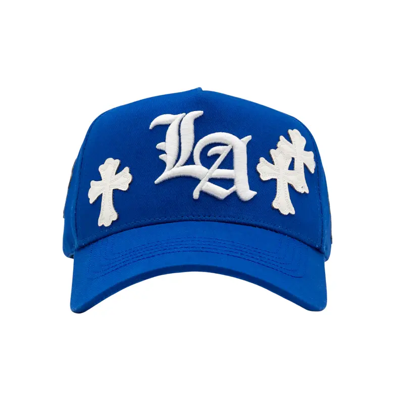 31 HATS BLUE CHROME SNAPBACK HAT WITH ACCESORIES NO BOX! 31LACHROME BLUE