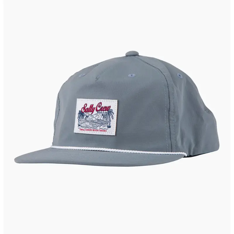 Salty Crew - Beach Club 5-Panel Snapback - Slate