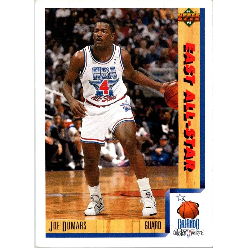 1991 Upper Deck Joe Dumars #11