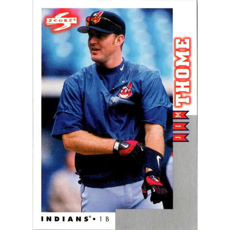 1998 Score Rookie & Traded Jim Thome #RT31