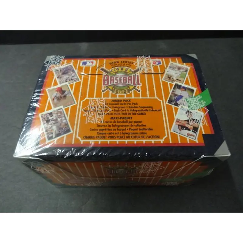 1992 Upper Deck Baseball High Series Jumbo Box (20/23)