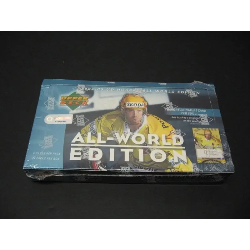 2004/05 Upper Deck All World Hockey Box