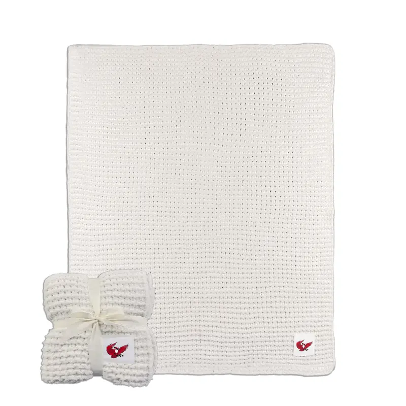 Keene State Cable Knit Throw 50x60