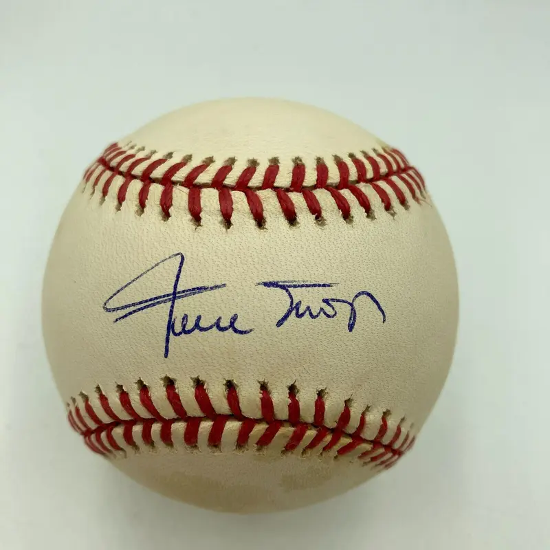 Willie Mays Signed Official National League Baseball JSA COA
