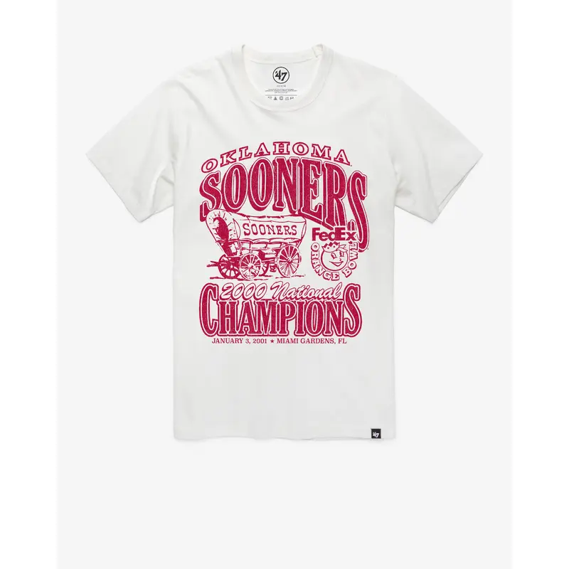 OKLAHOMA SOONERS MONOCHROME '47 FRANKLIN TEE