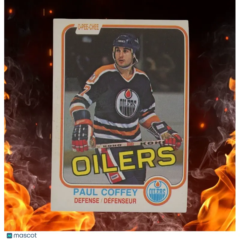 1981-82 O-Pee-Chee PAUL COFFEY Rookie #111