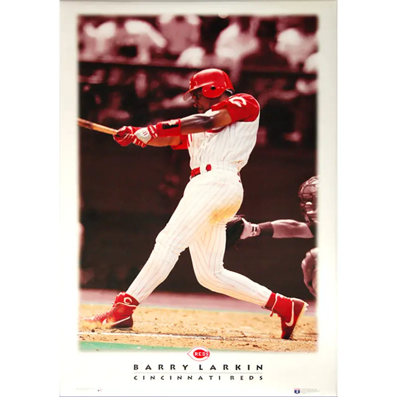 Barry Larkin "Diamond Classic" Cincinnati Reds Poster - Costacos 1996