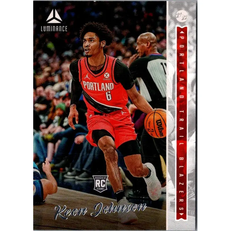2021 Panini Chronicles Keon Johnson #255