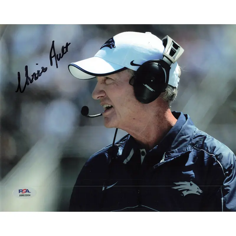 Chris Ault signed 8x10 photo PSA/DNA Autographed