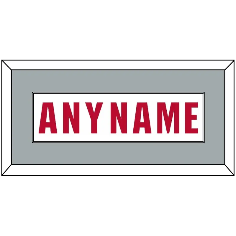 Ohio State Basketball Name - Home White (2013-2014) - Single Mat 2