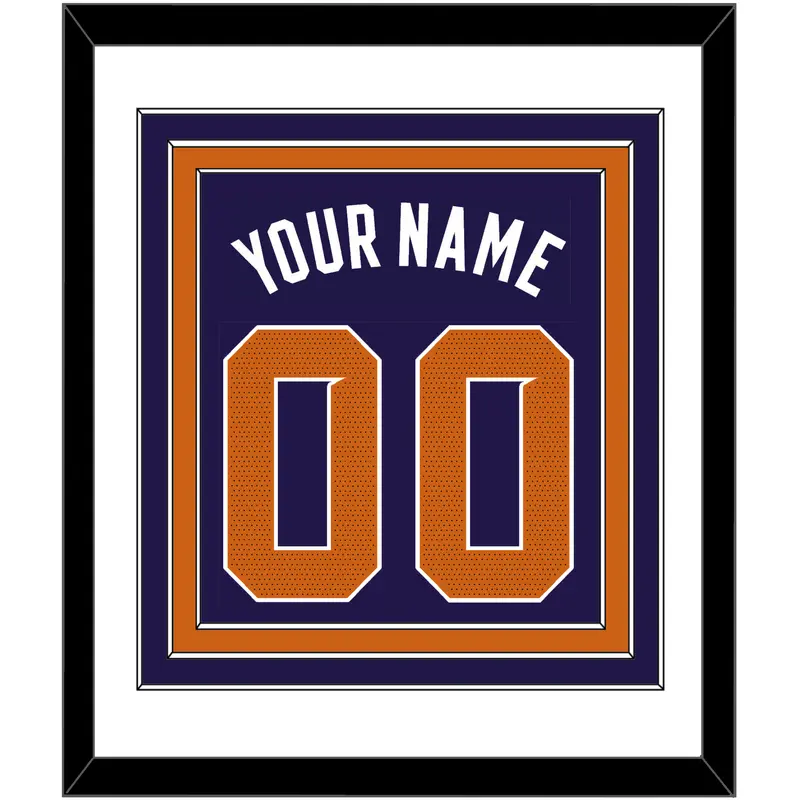 Phoenix Name & Number - Purple Icon (2017-2023) - Triple Mat 1