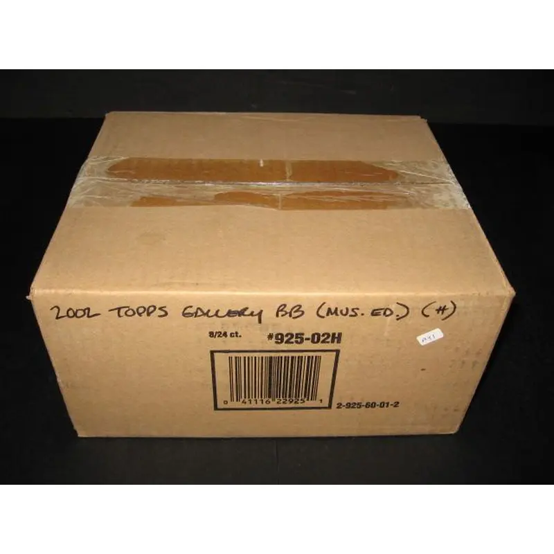 2002 Topps Gallery Baseball Museum Edition Case (Hobby) (8 Box)