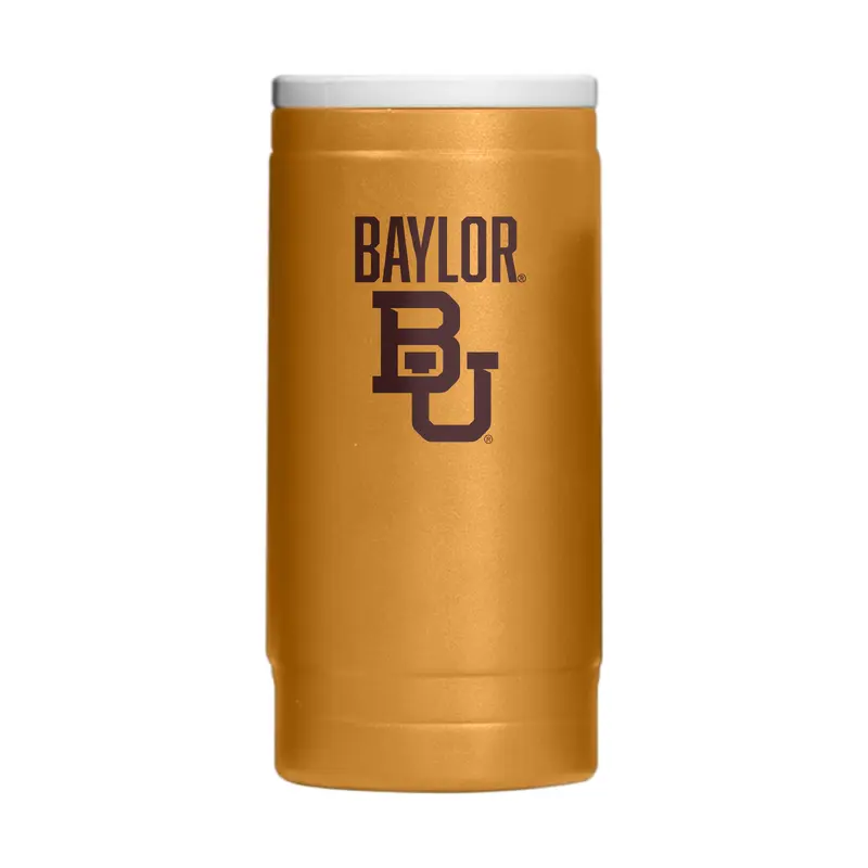 Baylor 12oz Oak Huddle Powdercoat SlimCan Coolie
