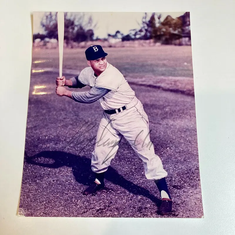 Roy Campanella Signed Autographed 8x10 Photo