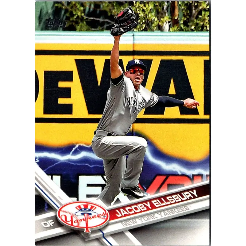 2017 Topps Fire Gold Minted Jacoby Ellsbury #197