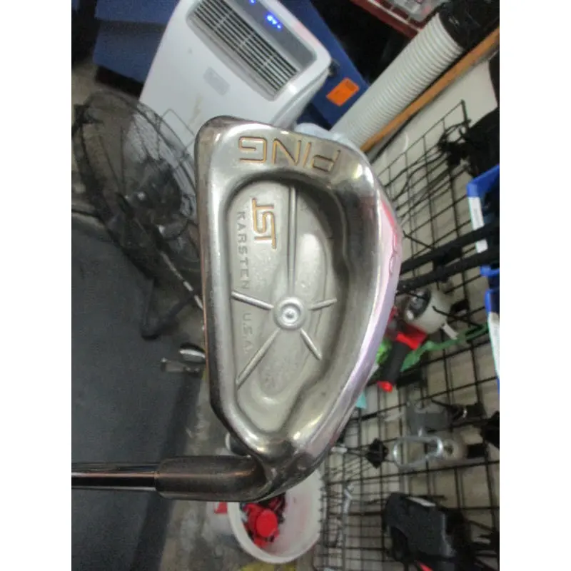 Used Ping ISI Nickel RH 8 Iron White Dot