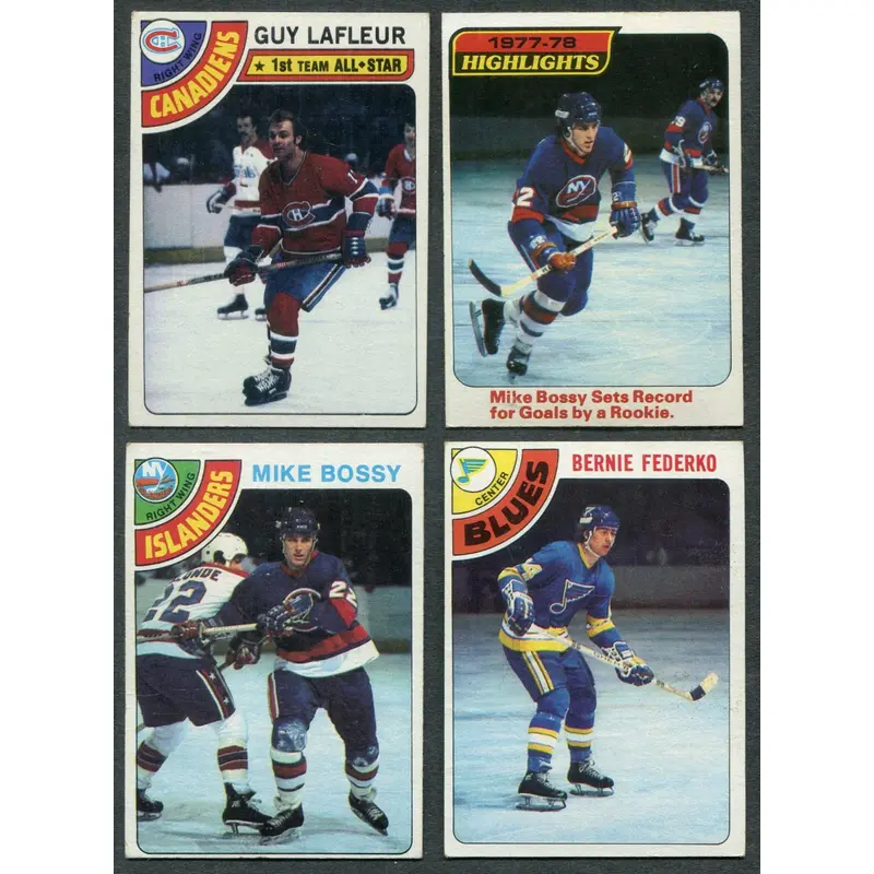 1978/79 Topps Hockey Complete Set EX (264) (24-483)