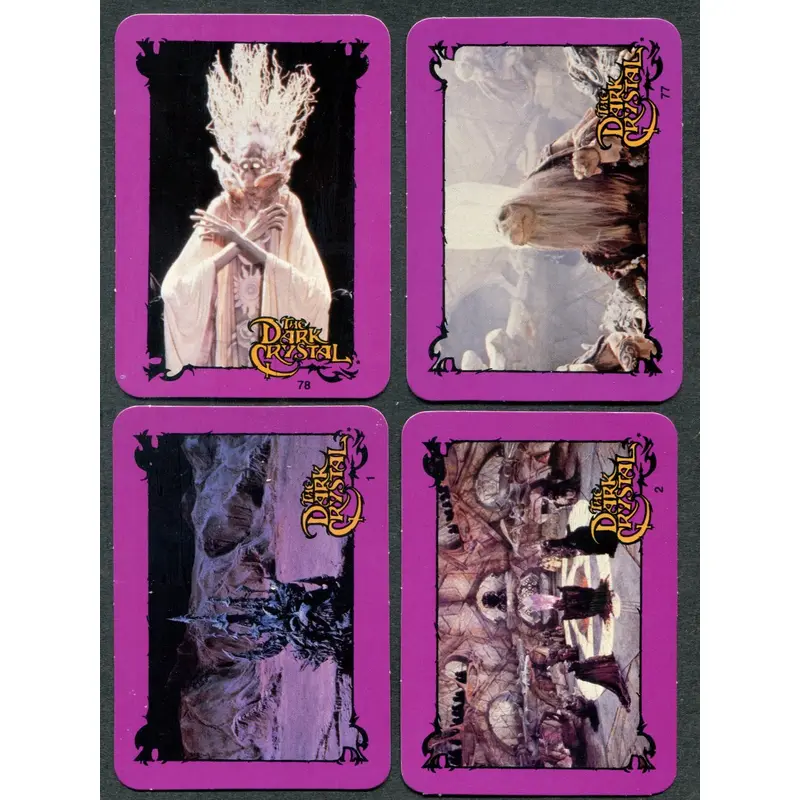 1982 Donruss The Dark Crystal Complete Set (78) NM/MT