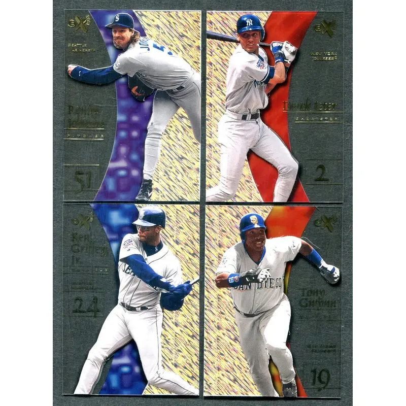 1998 Skybox E-X 2001 Baseball Complete Set (102)