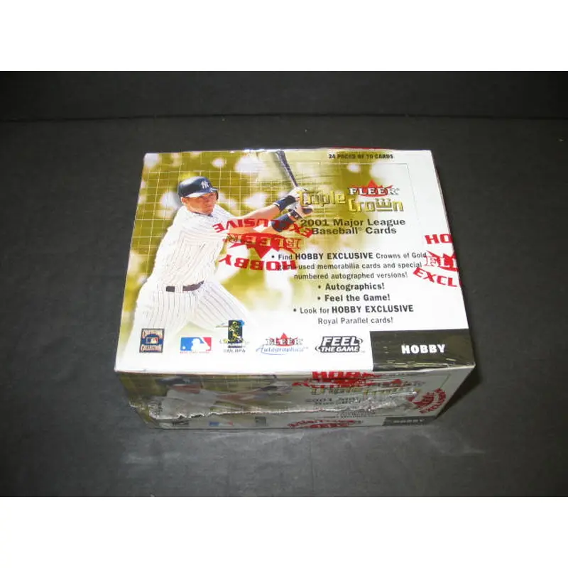 2001 Fleer Triple Crown Baseball Box (Hobby)