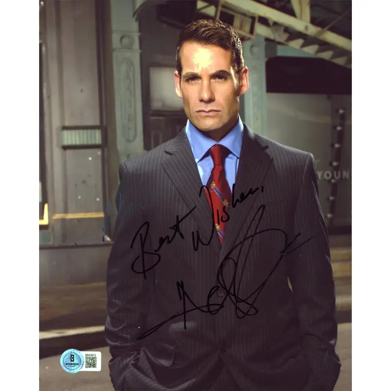 Adrian Pasdar Heroes "Melanie Best Wishes" Signed 8x10 Vertical Photo BASBR43913