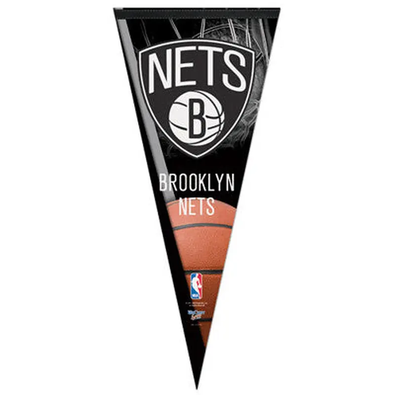 Brooklyn Nets Official NBA Basketball EXTRA-LARGE Premium Felt Pennant - Wincraft