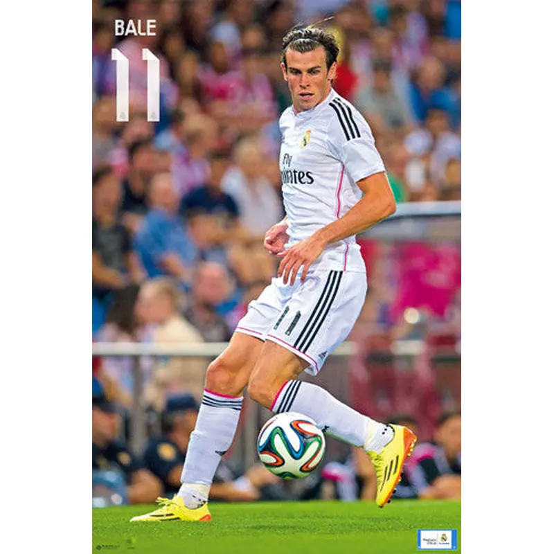 Gareth Bale "Game Night" Real Madrid CF Official La Liga Soccer Poster - G.E. (Spain)