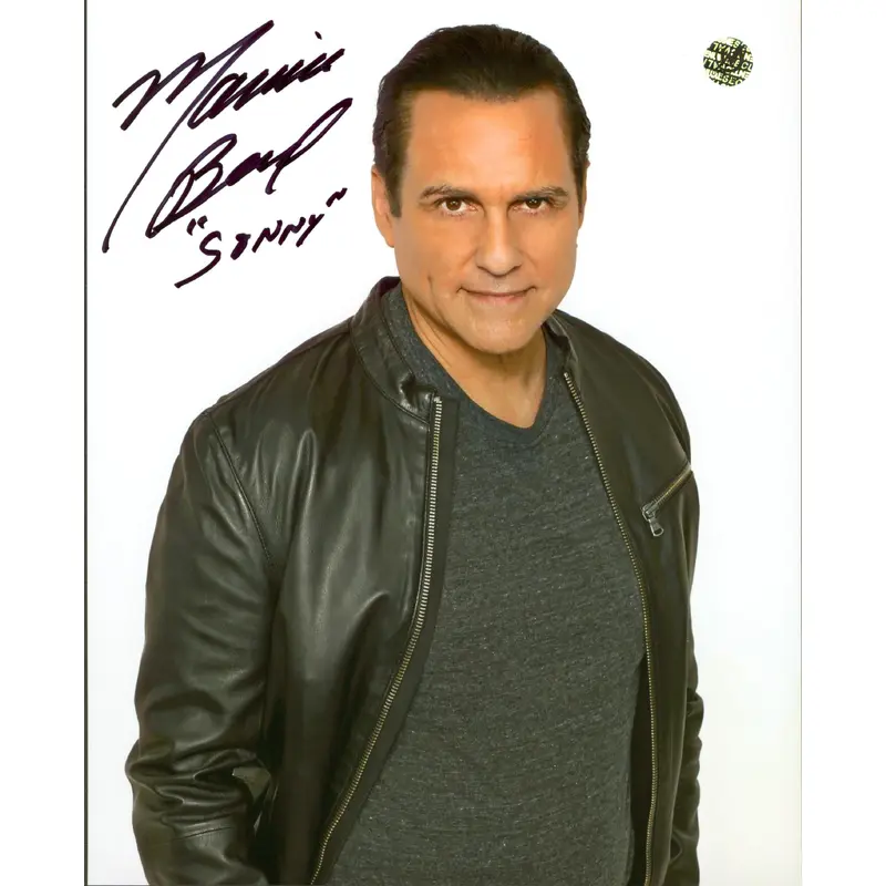 Maurice Benard General Hospital "Sonny" Signed 8x10 Photo Wizard World #019148