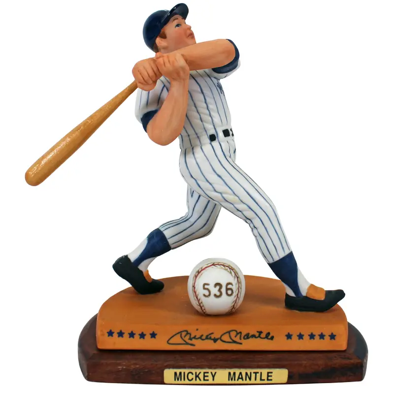 Yankees Mickey Mantle Sports Impressions Legendary Hitters Figurine Un-signed