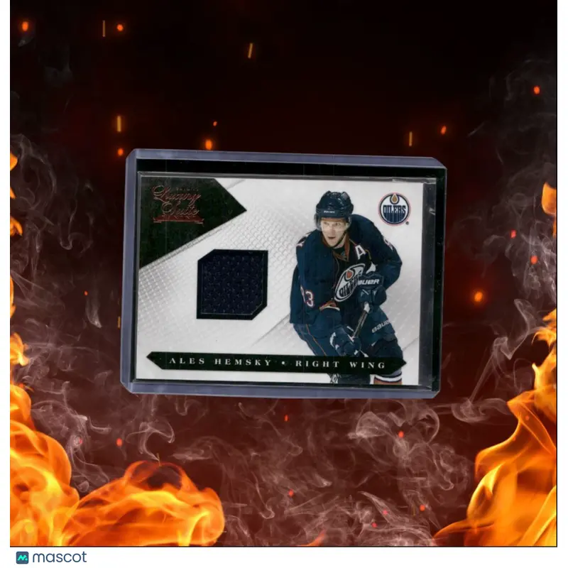 2010-11 Panini Luxury Suite Ales Hemsky Copper Jersey 124/599 #27