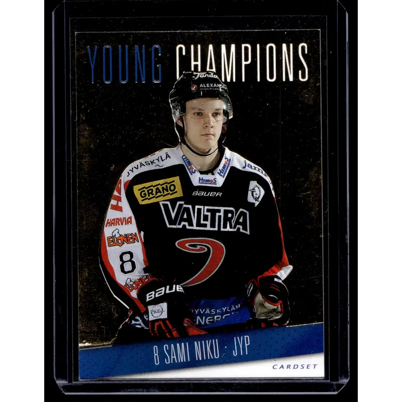 2016-17 Cardset - Young Champions - Sami Niku #YC4 /999