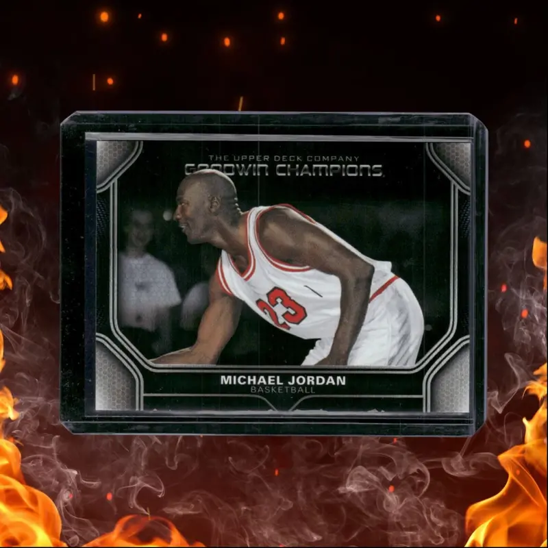 2024-25 Upper Deck Goodwin Champions Michael Jordan Glossy Black #91