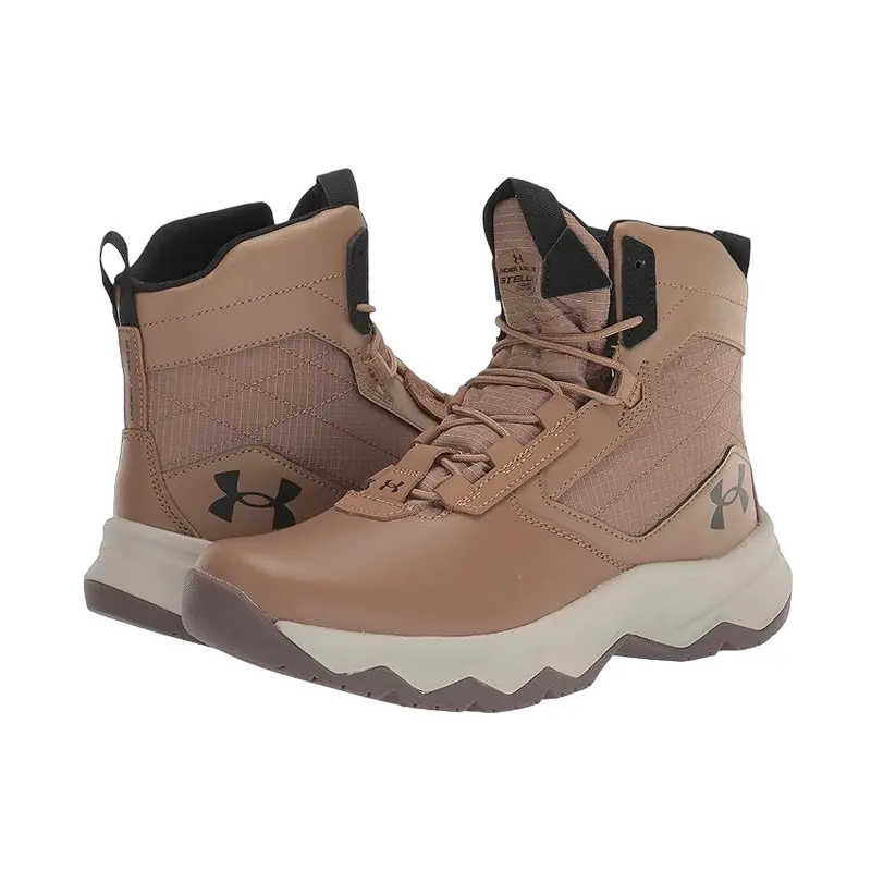 UNDER ARMOUR BROWN MENS Stellar G2 6" Tactical Boot 3025578-200