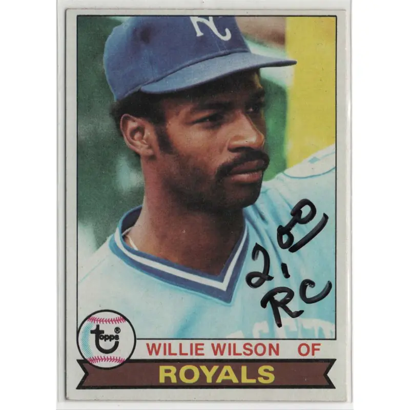 1979 Topps Willie Wilson #409 Rookie