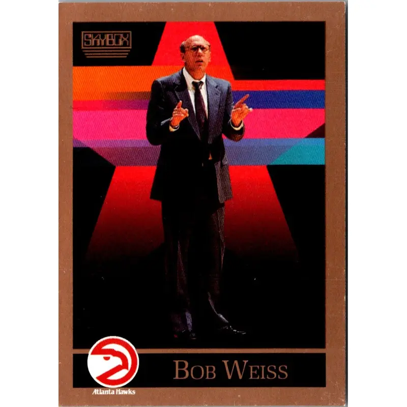 1990 SkyBox Bob Weiss #301