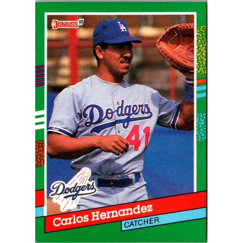 1991 Donruss Carlos Hernandez #711
