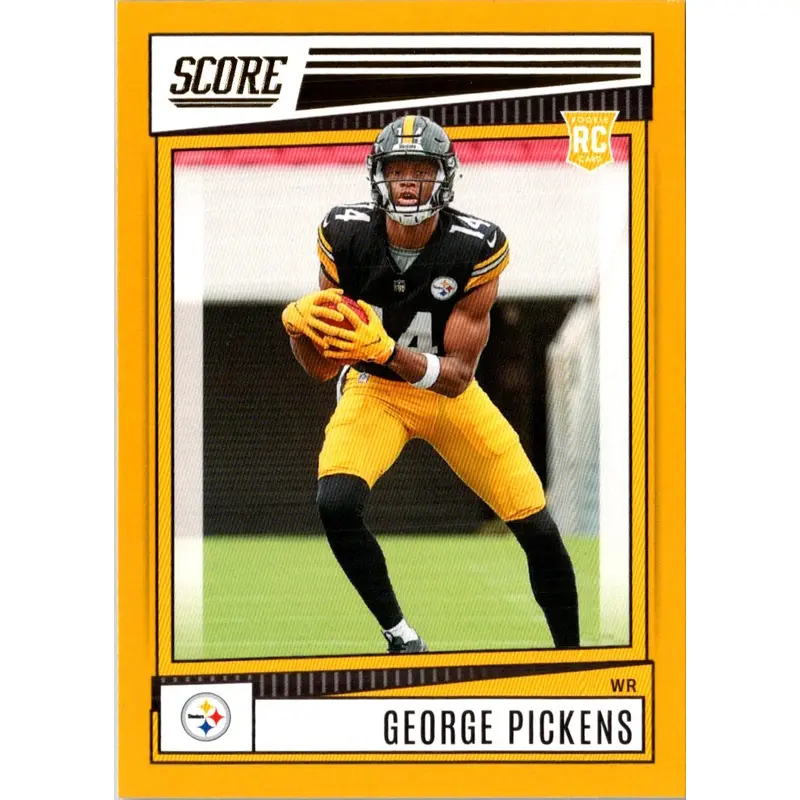 2022 Score Orange George Pickens #383