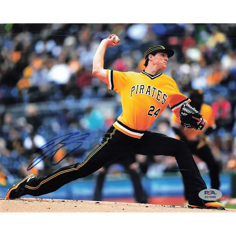 Tyler Glasnow signed 8x10 photo PSA/DNA Pittsburgh Pirates Autographed
