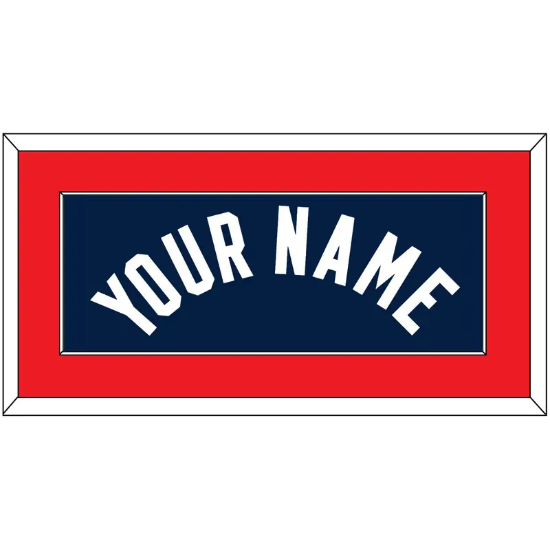 United States Mens Basketball Name - 2024 Olympics Road Blue - Single Mat 2