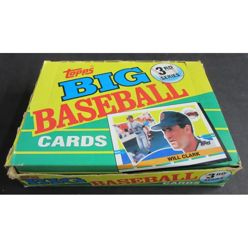 1990 Topps Big Baseball 3rd Series Unopened Box