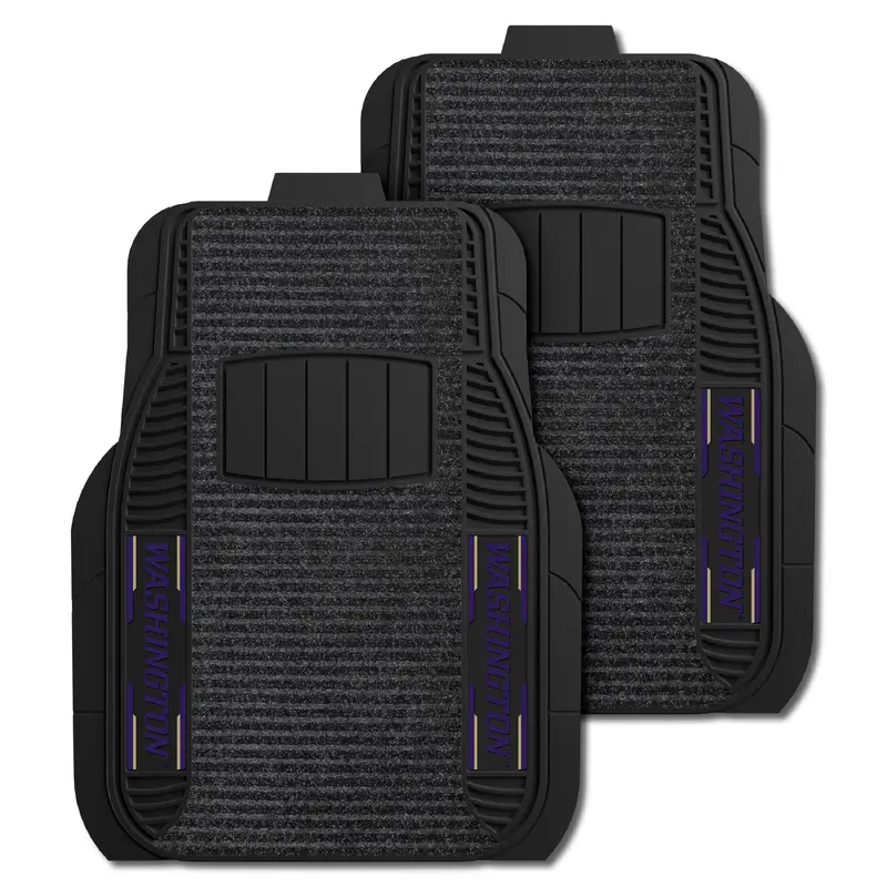 University of Washington 2-pc Deluxe Car Mat Set