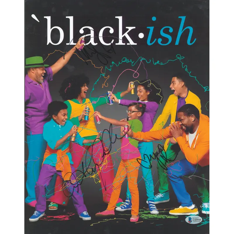 Black-ish (3) Anderson, Shahidi & Ross Authentic Signed 11x14 Photo BAS #AA03928