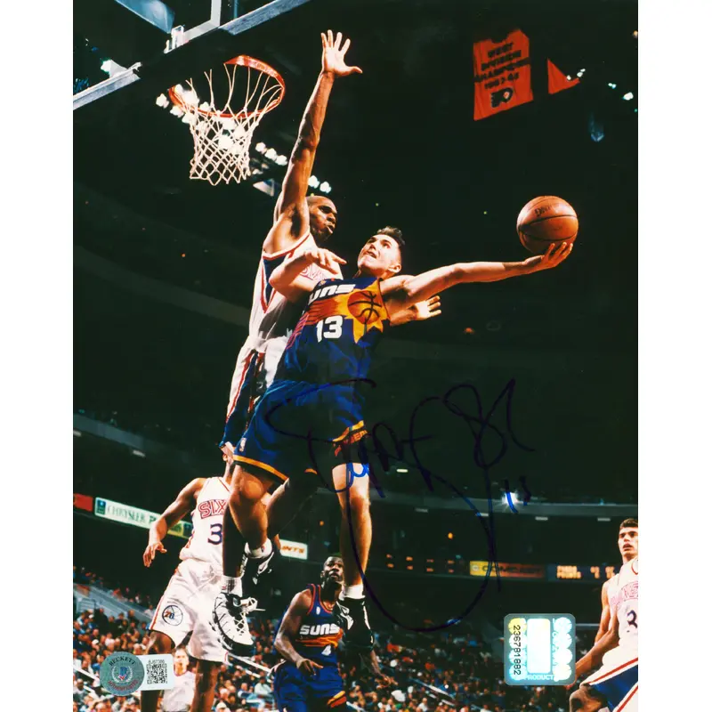 Suns Steve Nash Authentic Signed 8x10 Photo Autographed BAS #BJ67386