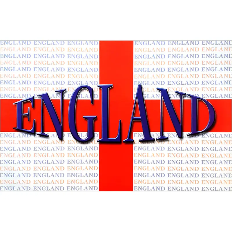 Team England Football (St. George's Cross) Poster - U.K. Posters