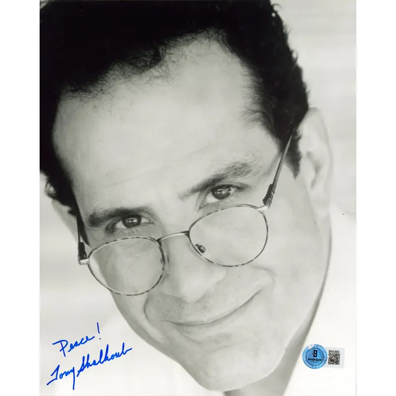 Tony Shalhoub Monk "Peace!" Authentic Signed 8x10 Vertical Photo BAS #BR43883