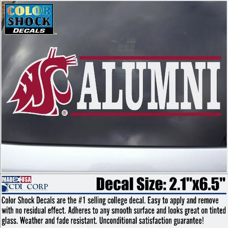 WSU Alumni Decal