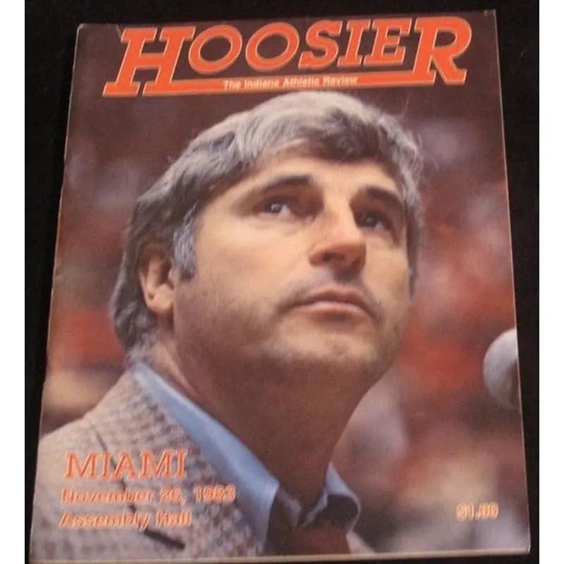 1983 Indiana University vs Miami Ohio Basketball Program