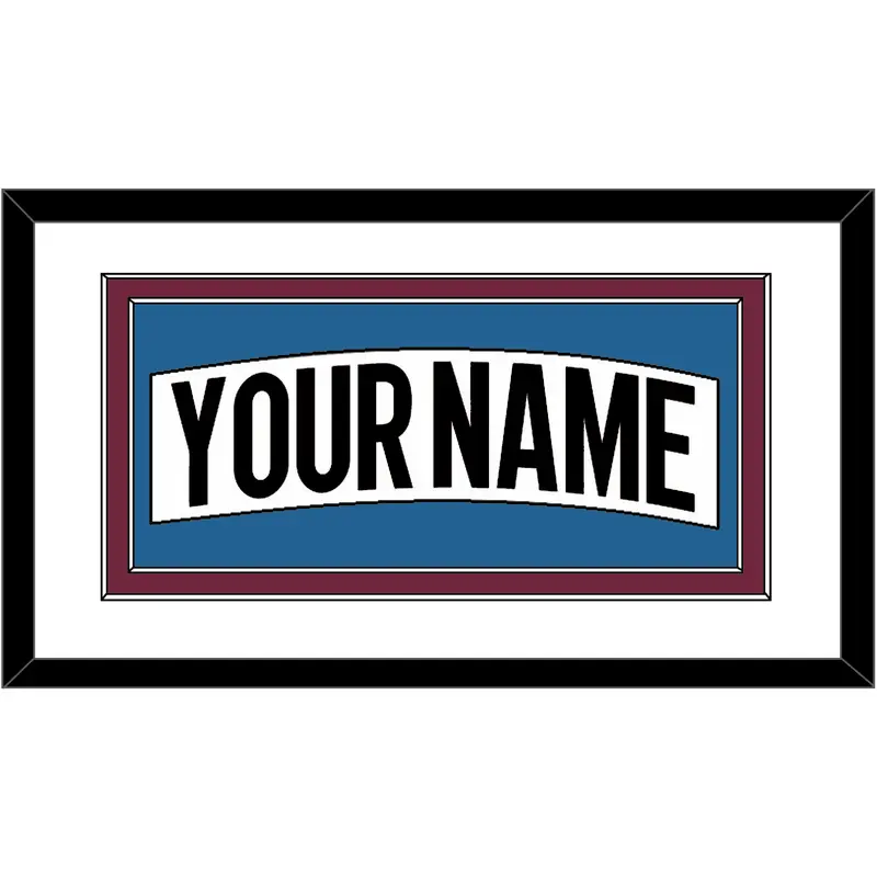 Colorado Nameplate - Road White (2017-2021) - Double Mat 2